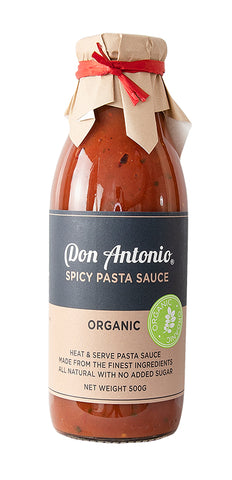 Don Antonio Organic Spicy Pasta Sauce 500g