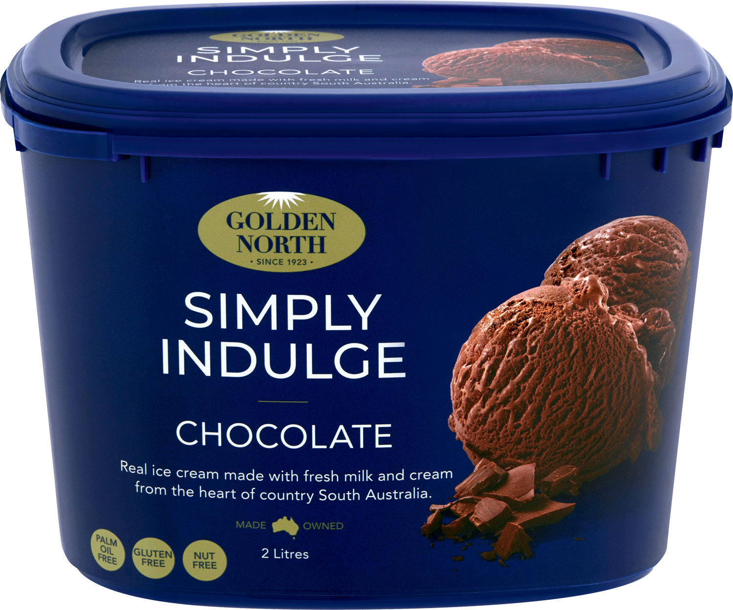 Golden North Chocolate Ice-Cream 2L