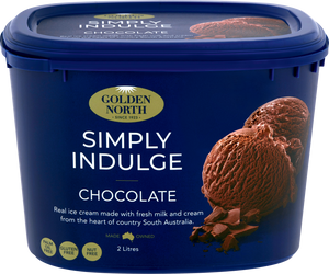 Golden North Chocolate Ice-Cream 2L