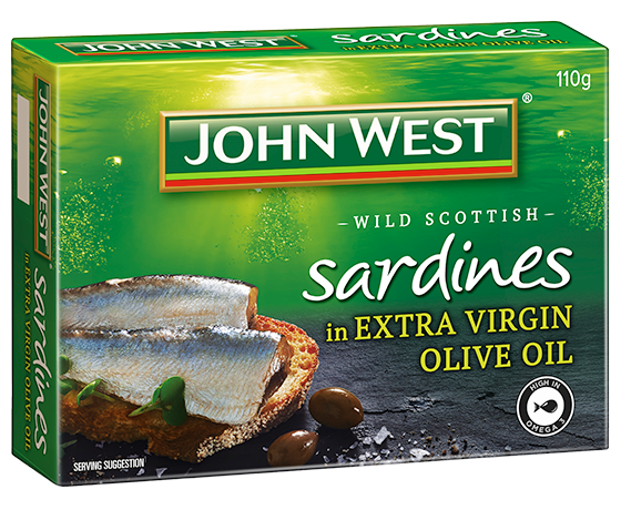 John West Sardines in Extra Virgin Olive Oil 110g