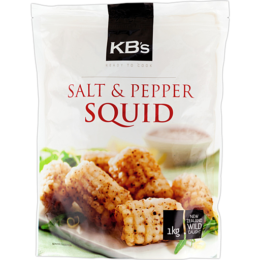 KB's Salt & Pepper Squid 1kg