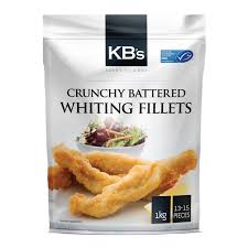 KB's Battered Whiting Fillets 1kg