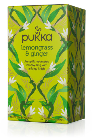 Pukka Tea - Lemongrass & Ginger 40g x 20 sachets