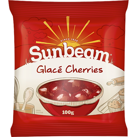 Sunbeam Glace Cherrys 100g