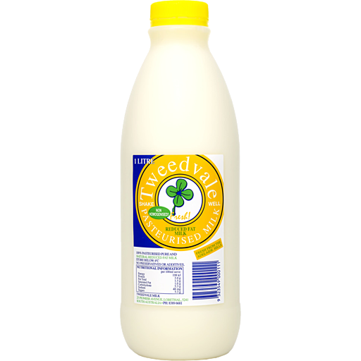 Milk - Tweedvale Reduced Fat 1lt