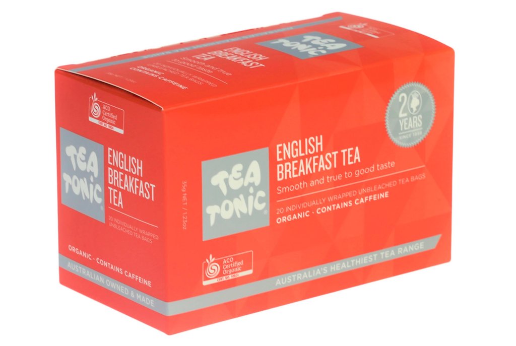 Tea Tonic Tea Bags English Breakfast 20pk