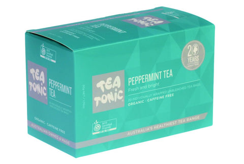 Tea Tonic Tea Bags Peppermint 20pk