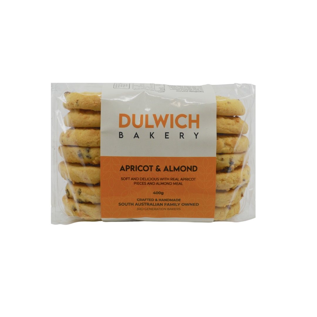 Dulwich Bakery Biscuits Apricot & Almond 350g