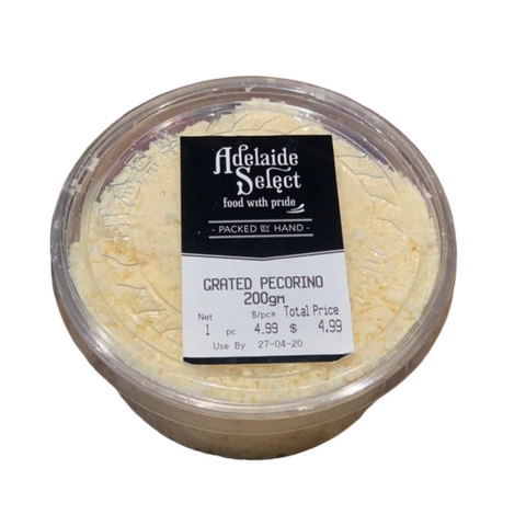 Cheese - A/Select Pecorino Grated 200g