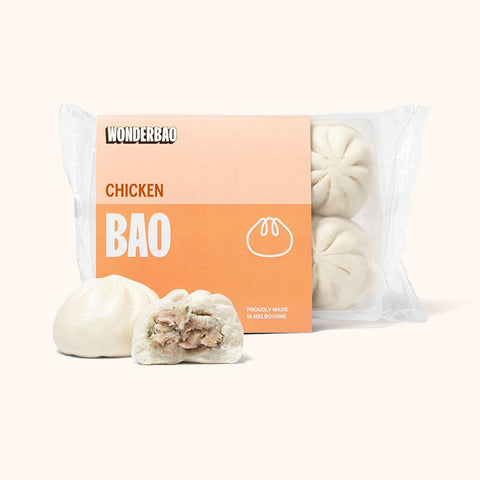 Wonderbao Chicken Bao Buns 6 pack
