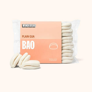 Wonderbao Plain Gua Bao Buns 18 pack