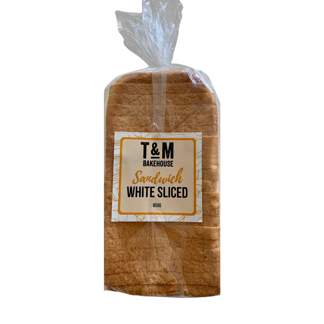 T&M Bakehouse White Sliced Bread