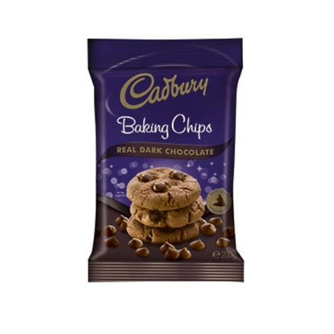 Cadbury Dark Chocolate Baking Chips 200g