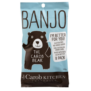 Carob Kitchen Banjo Bear Milk 120g