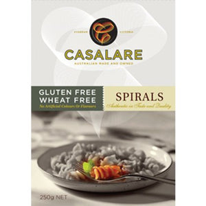 Casalare Gluten Free Pasta Spirals 250g