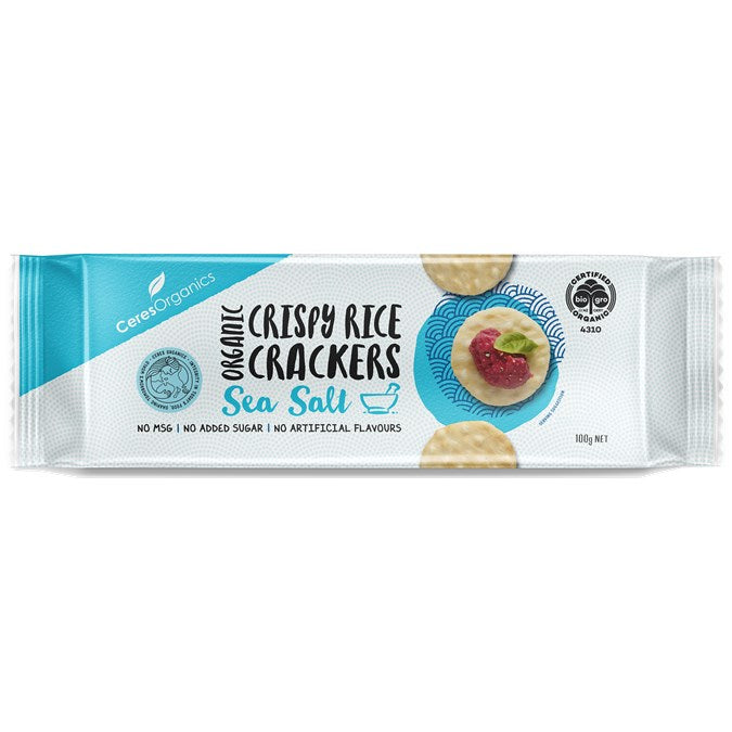 Ceres Organics - Rice Crackers with Sea Salt