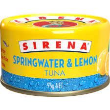 Sirena 95g - Tuna in Springwater & Lemon