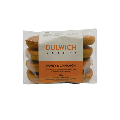 Dulwich Bakery Biscuits Honey Cinnamon 350g