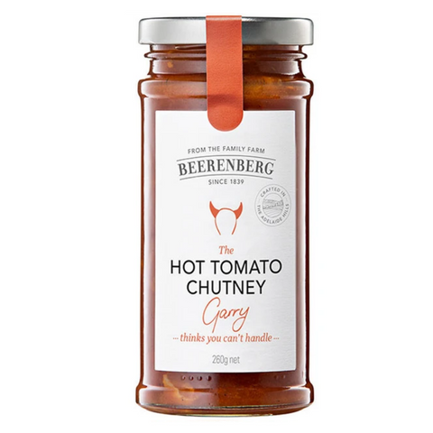 Beerenberg Chutney Hot Tomato 260g