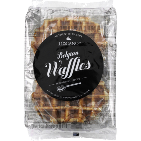 Toscano Traditional Belgian Butter Waffles 360g