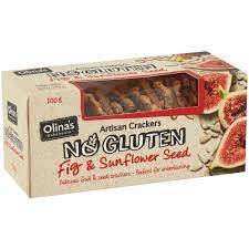 Olina's Gluten Free Fig and Sunflower 100g