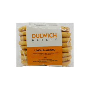 Dulwich Bakery Biscuits Lemon & Almond 350g