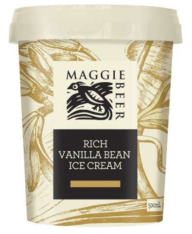 Maggie Beer Ice-cream Vanilla Bean 500ml