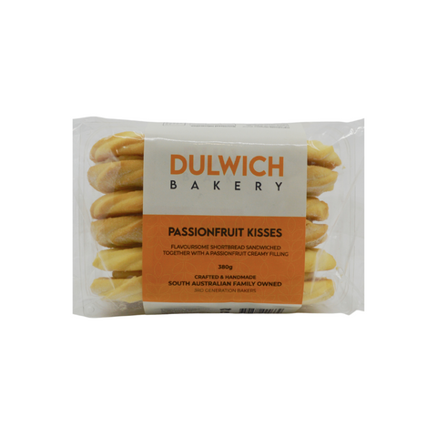 Dulwich Bakery Biscuits Passionfruit 350g