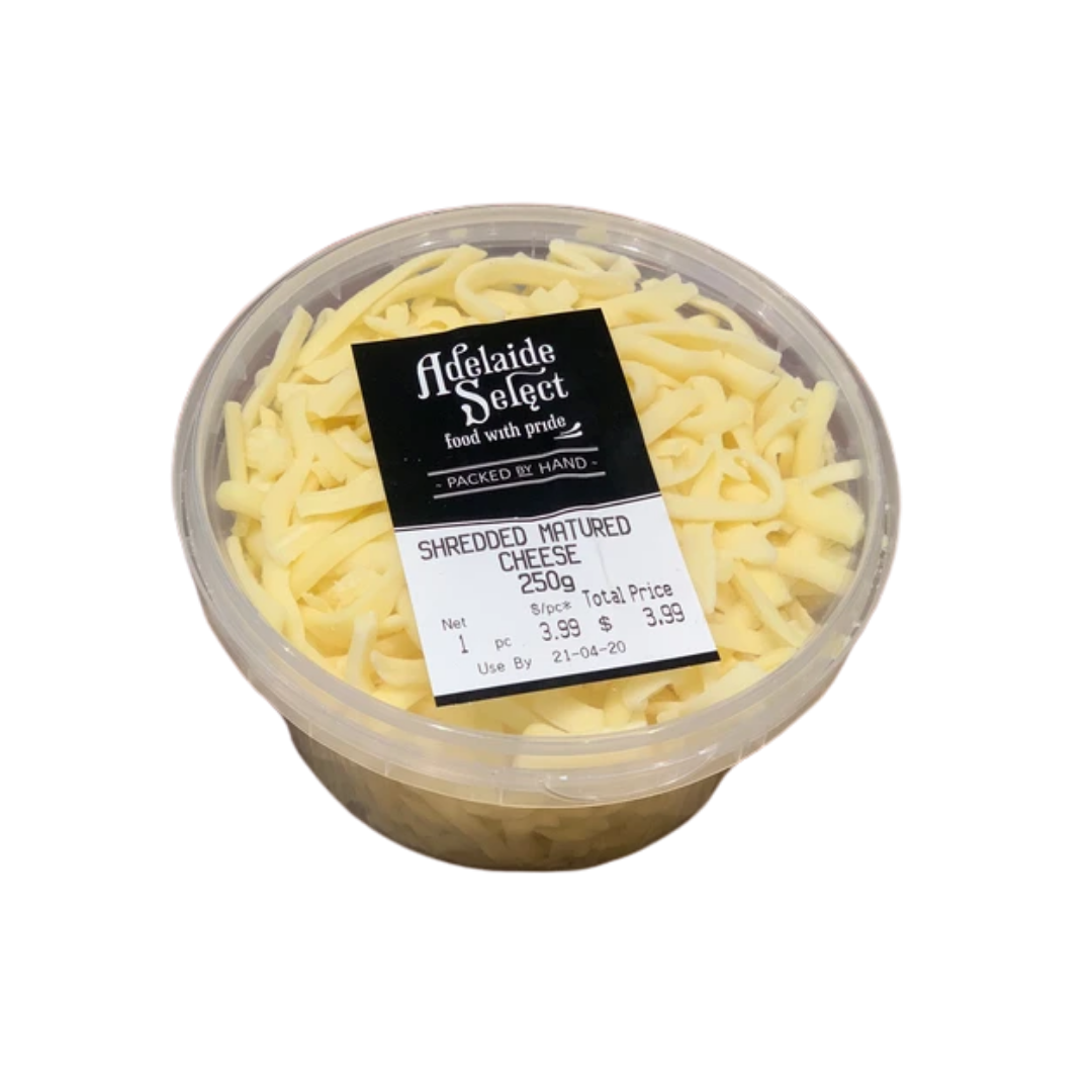 Cheese - A/Select Matured Shredded 250g