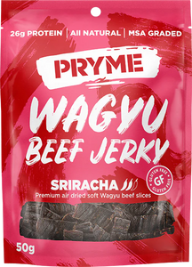 Pryme Wagyu Beef Jerky - Sriracha 50g