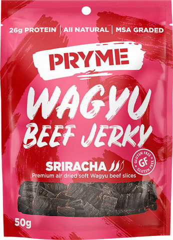 Pryme Wagyu Beef Jerky - Sriracha 50g