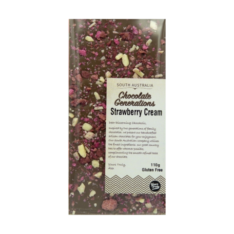 Yours Truly - Chocolate Generations - Strawberry Cream 110g
