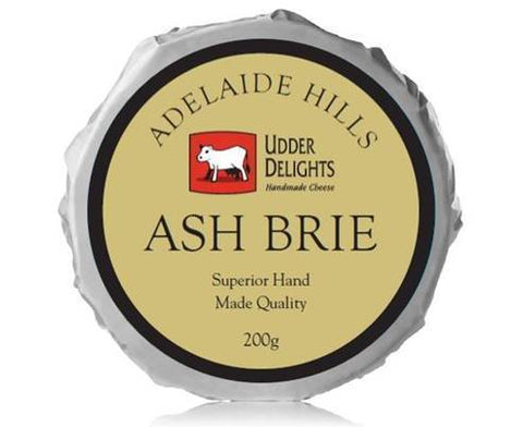 Adelaide Hills - Udder Delights Ash Brie 200g